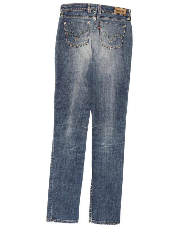 Женские узкие джинсы Levi's 628 W30 L34 синие, хлопок