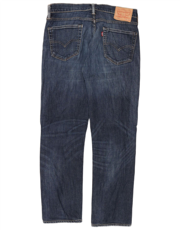 Мужские джинсы Levi's 511 Slim W33 L30 синие, хлопок