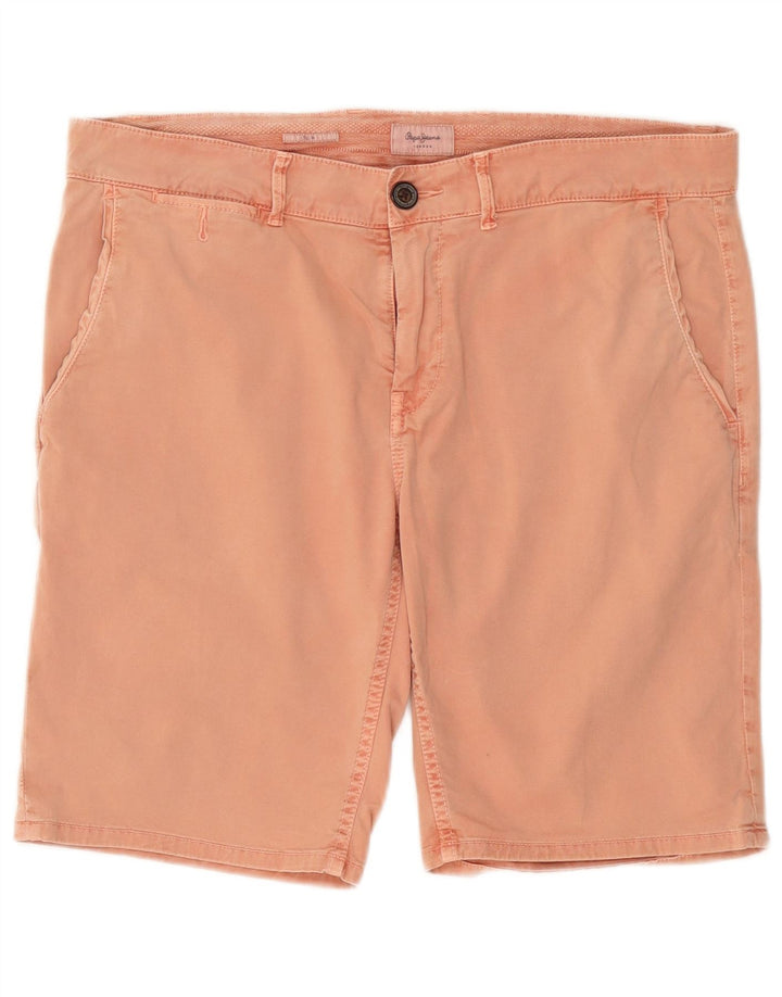 PEPE Jeans Мужские шорты чинос W36 Большие розовые