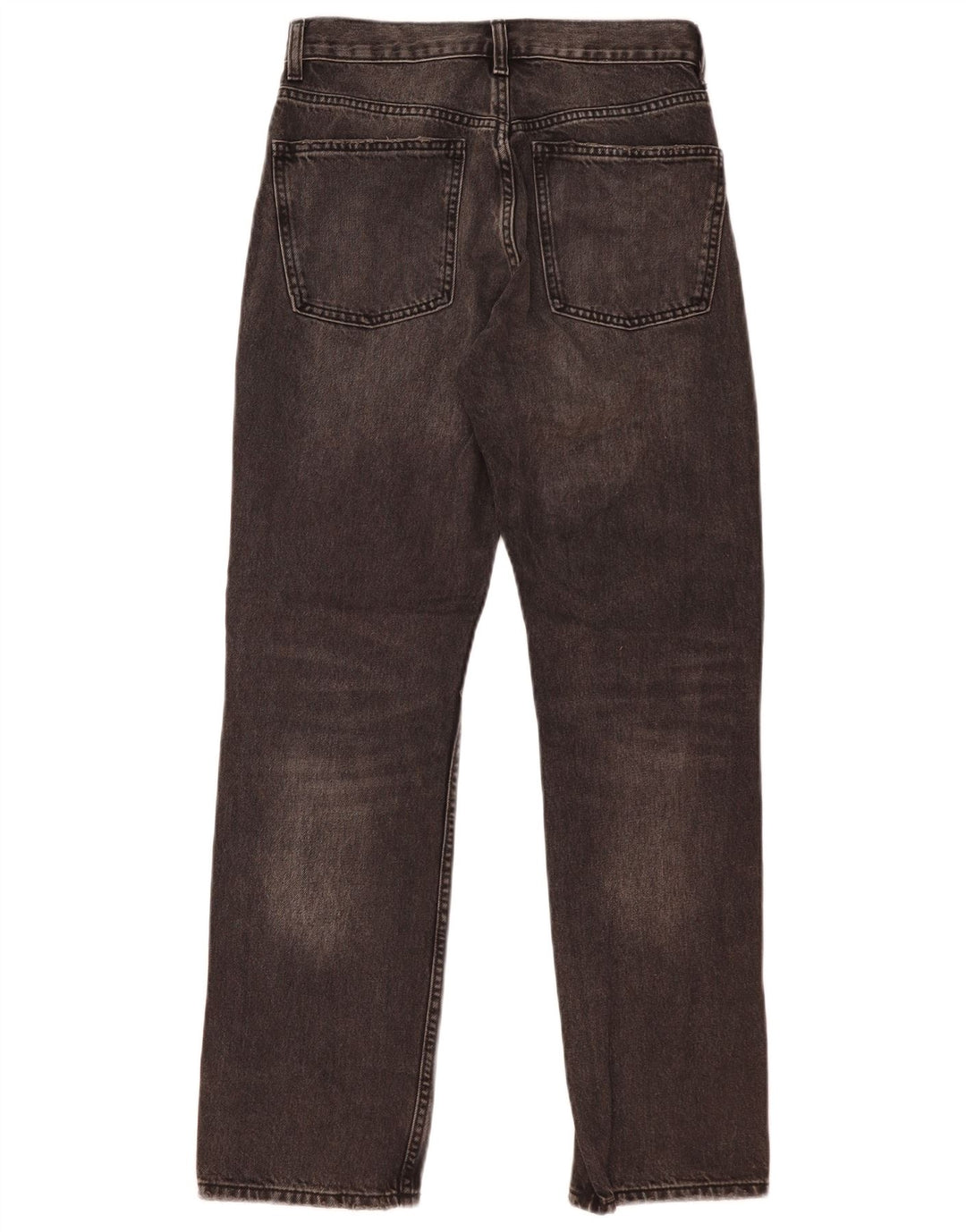 Женские прямые джинсы Zara EU 38, маленькие W29 L30, серый хлопок