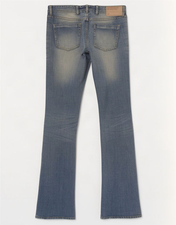 Джинсы женские Benetton Bootcut W32 L32 синие