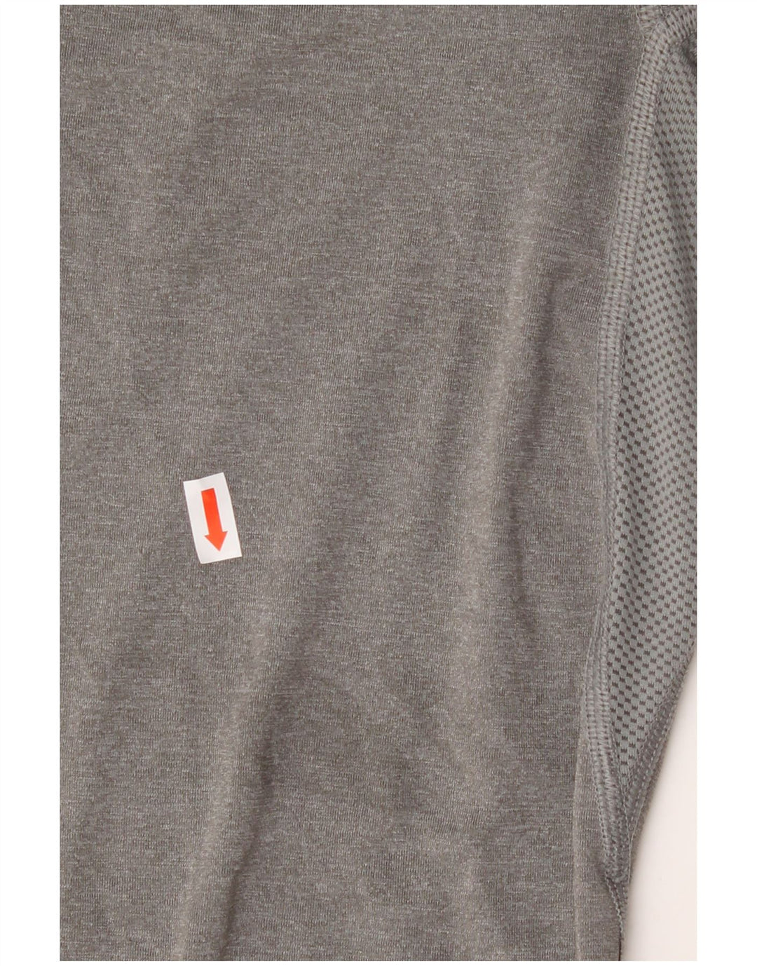 NIKE Mens Dri Fit T-Shirt Top Large Grey Polyester