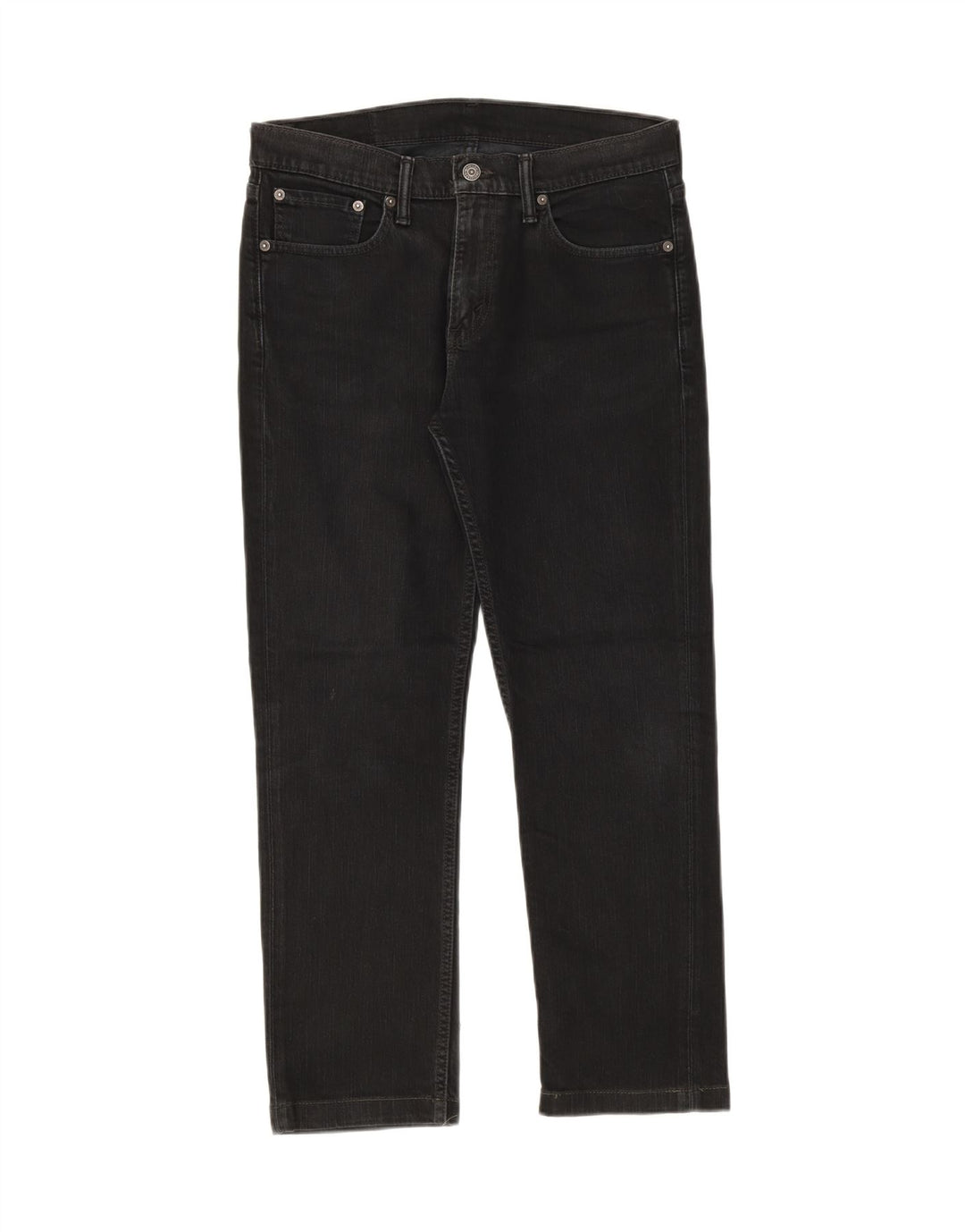 LEVI'S Mens Straight Jeans W32 L26 Grey Cotton Vintage Levi's and Second-Hand Levi's from Messina Hembry 