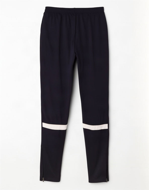 Мужские спортивные брюки Nike Dri Fit, большие темно-синие, полиэстер с цветными блоками