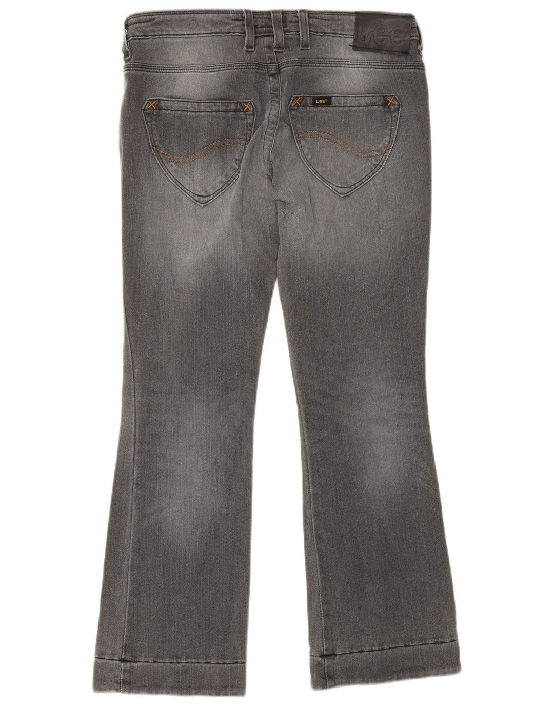 Женские укороченные джинсы LEE Bliss Bootcut W29 L28, серый хлопок