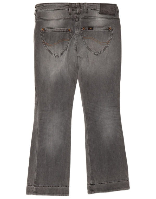 Женские укороченные джинсы LEE Bliss Bootcut W29 L28, серый хлопок