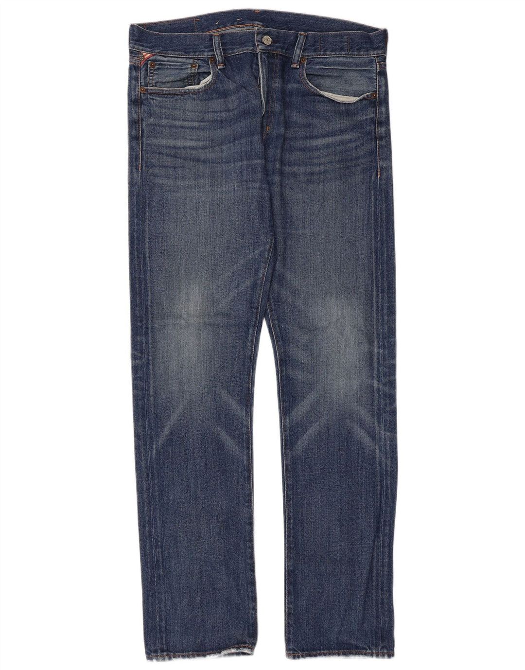 Мужские узкие джинсы Ralph Lauren W34 L34 синие, хлопок