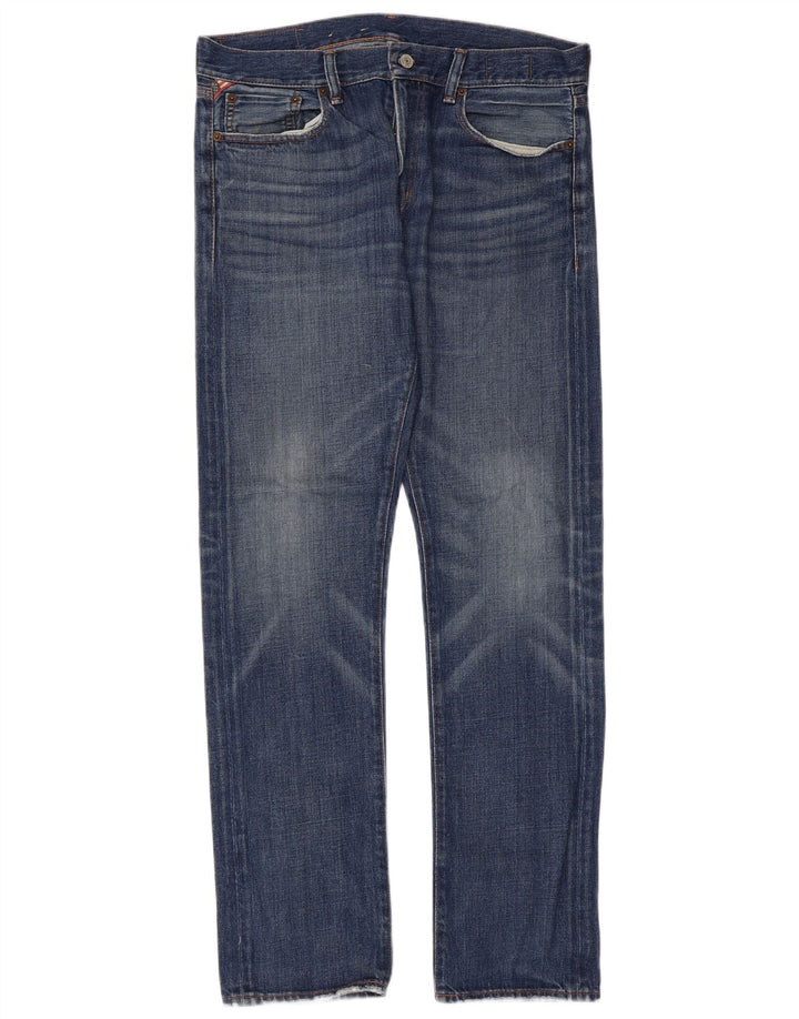 Мужские узкие джинсы Ralph Lauren W34 L34 синие, хлопок