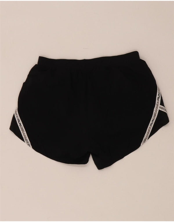 Under Armour Womens Graphic Loose Fit Sport Shorts XS W26 L3 Black Sports
