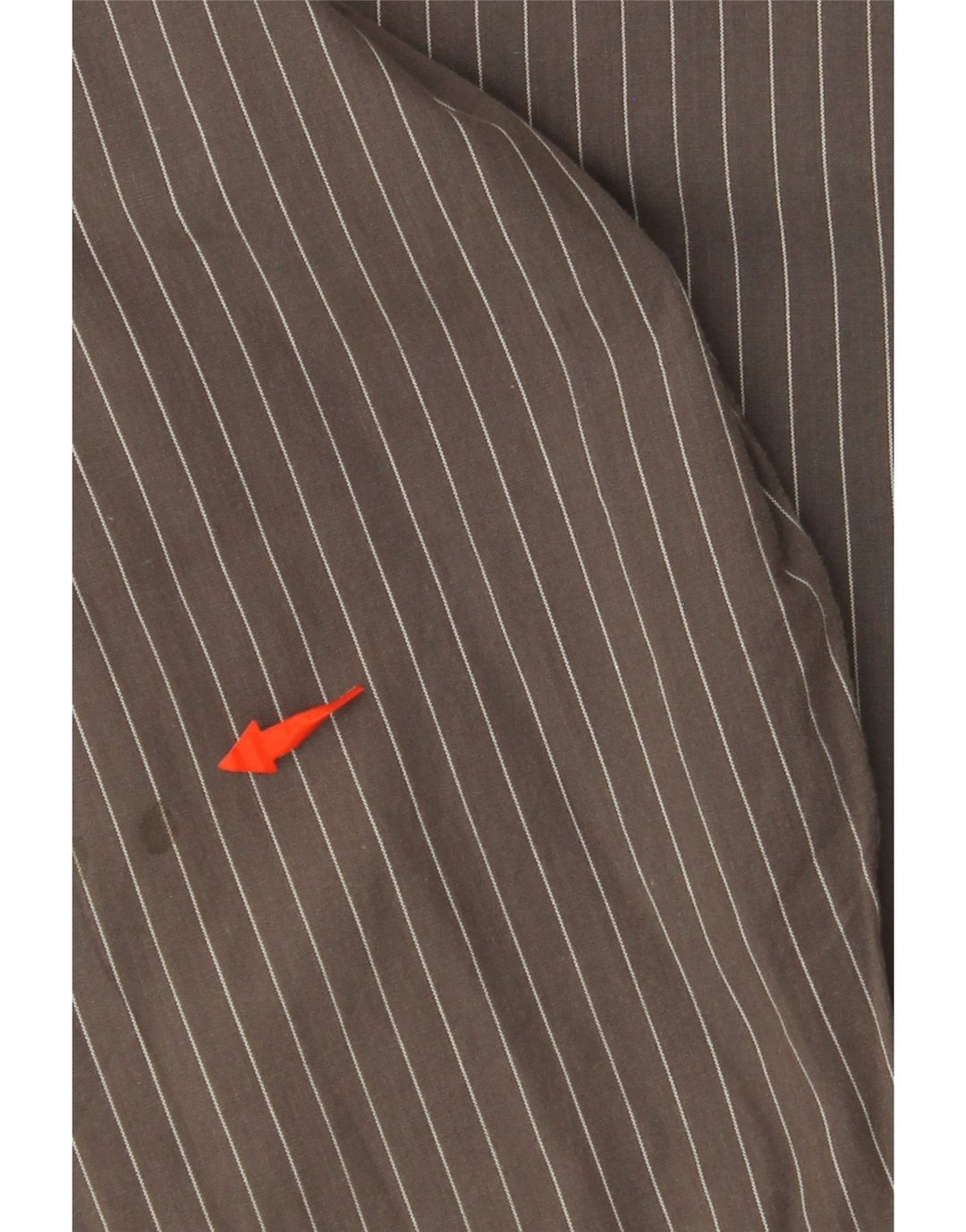 Мужская рубашка TOM TAILOR XL, серая, хлопковая в тонкую полоску