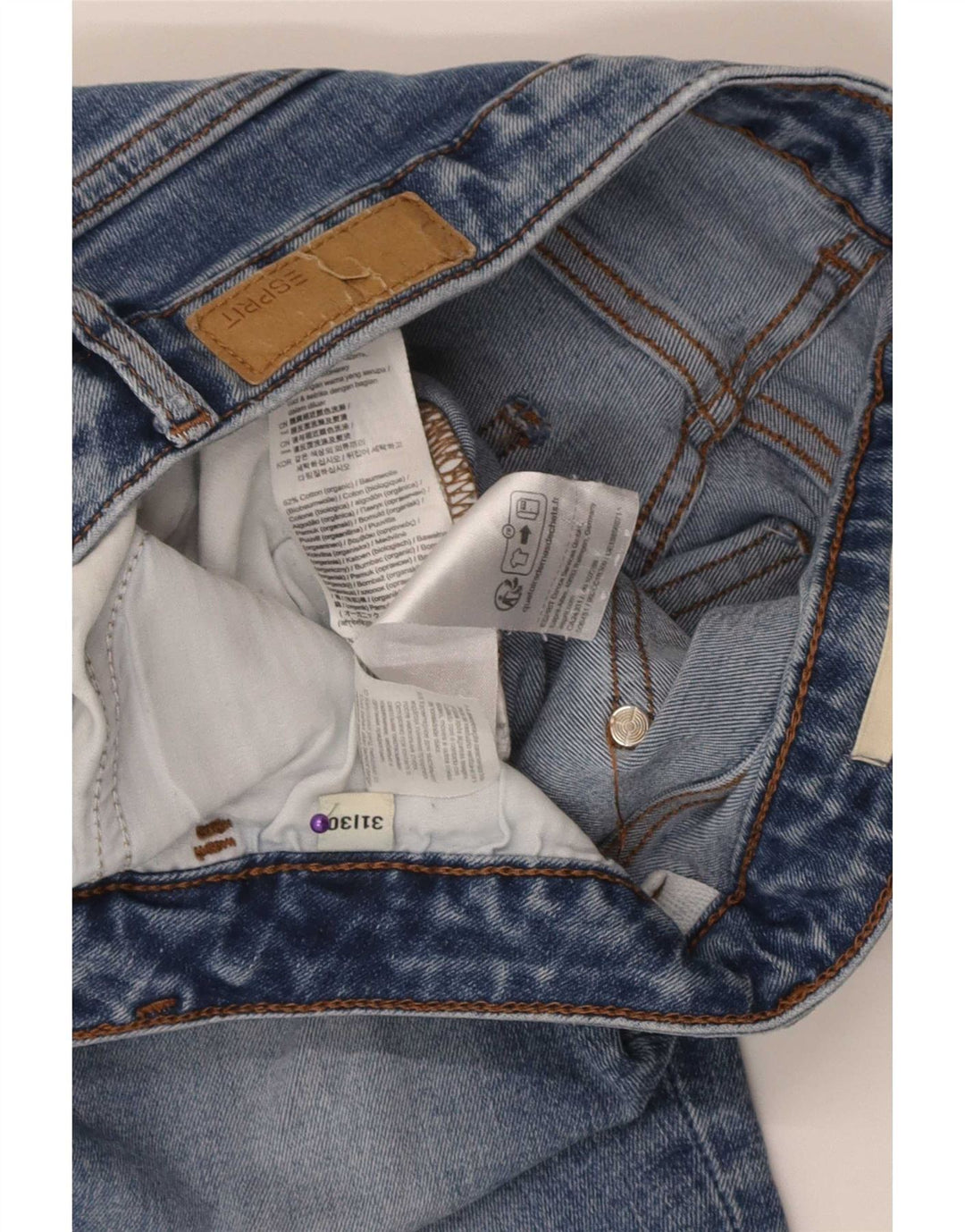 Женские джинсы скинни Esprit W31 L30 синие, хлопок