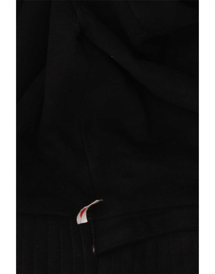 Женская косуха Reiss UK 10, маленькая, черная, шерсть