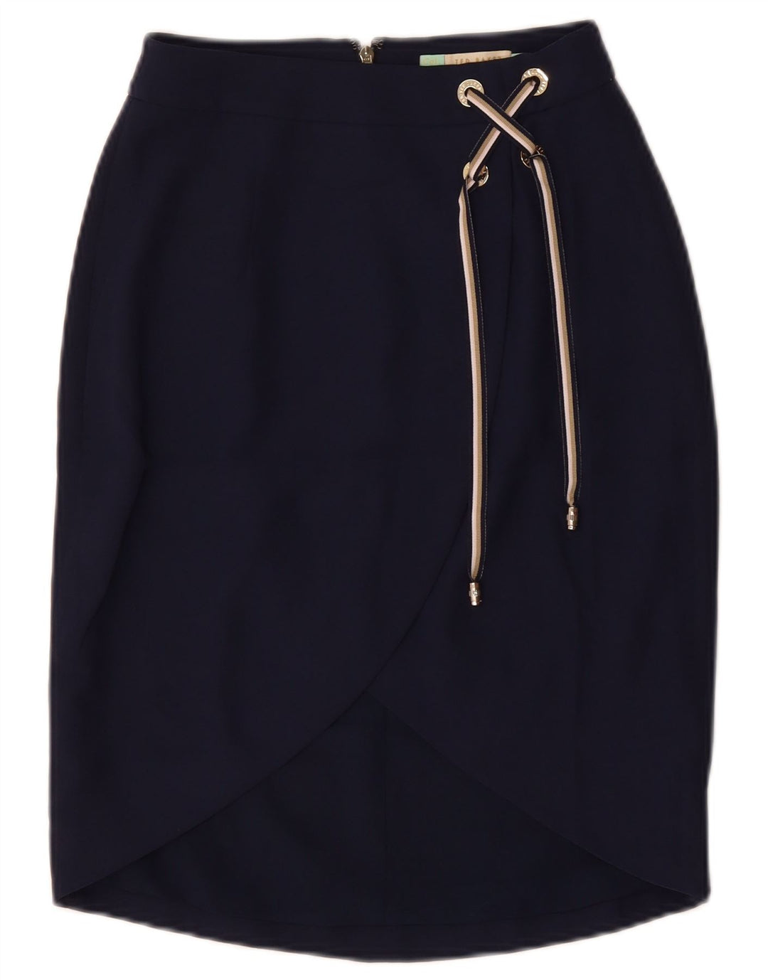 Женская юбка-карандаш TED BAKER, размер 0 2XS W24, темно-синяя