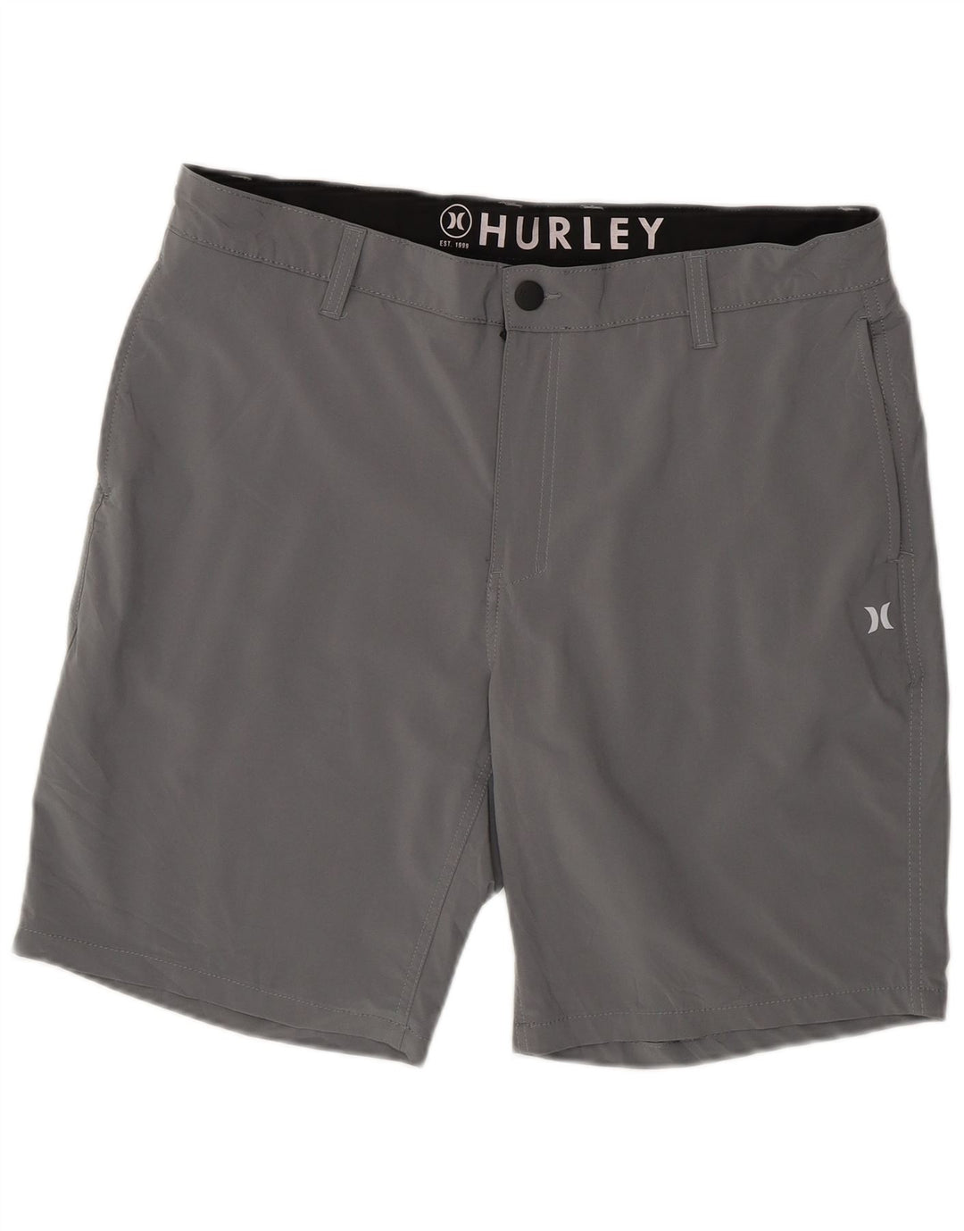 Мужские шорты чинос Hurley W36, большие серые, полиэстер