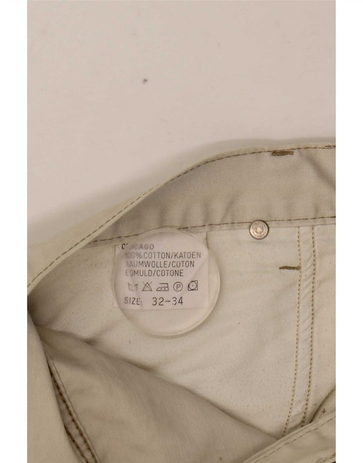 Джинсы Lee Mens Chicago Straight W32 L27 Off White Cotton