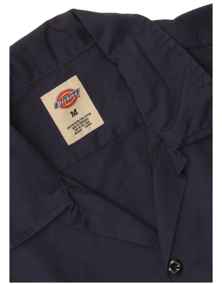 Мужская рубашка Dickies среднего размера, темно-синяя, полиэстер
