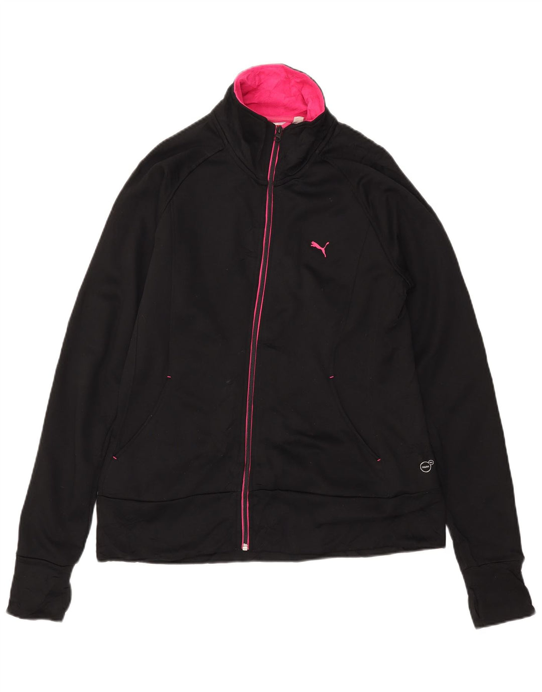 Женский спортивный костюм PUMA Top Jacket UK 14, средний черный, полиэстер