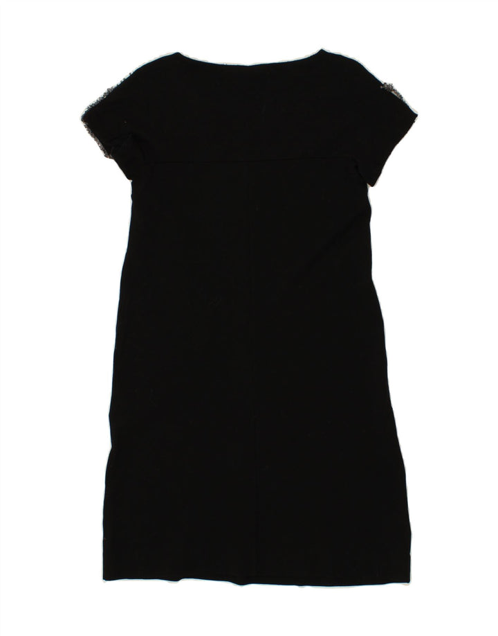 MAX MARA Womens Basic Dress UK 10 Small Black Vintage Max Mara and Second-Hand Max Mara from Messina Hembry 