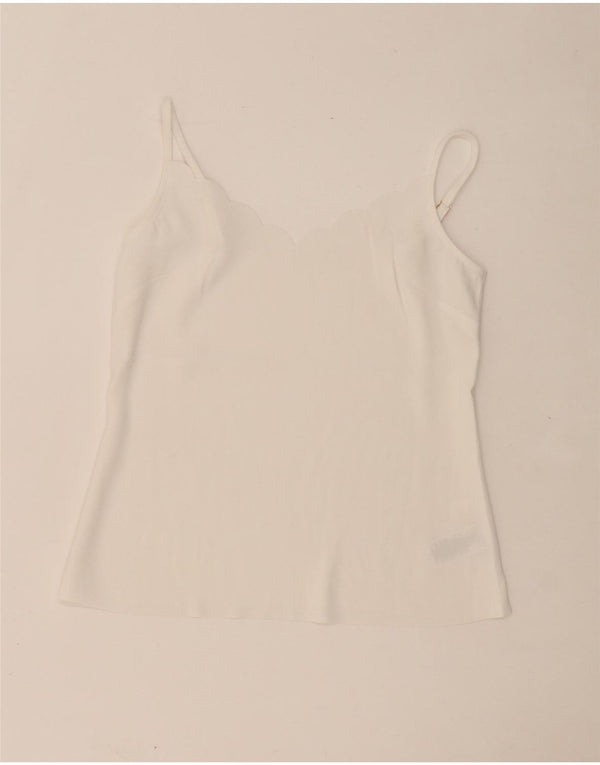 TED BAKER Womens Cami Top Size 1 XS White Polyester