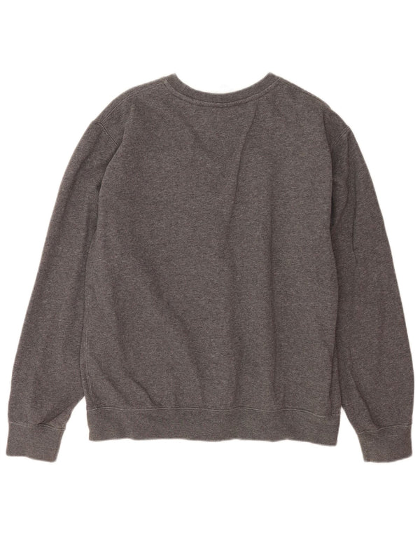 Nike Mens Sweatshirt Jumper Medium Grey Cotton