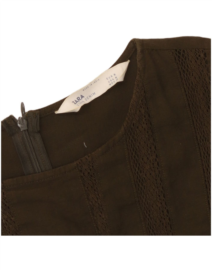 Женский комбинезон Zara UK 14, средний хаки