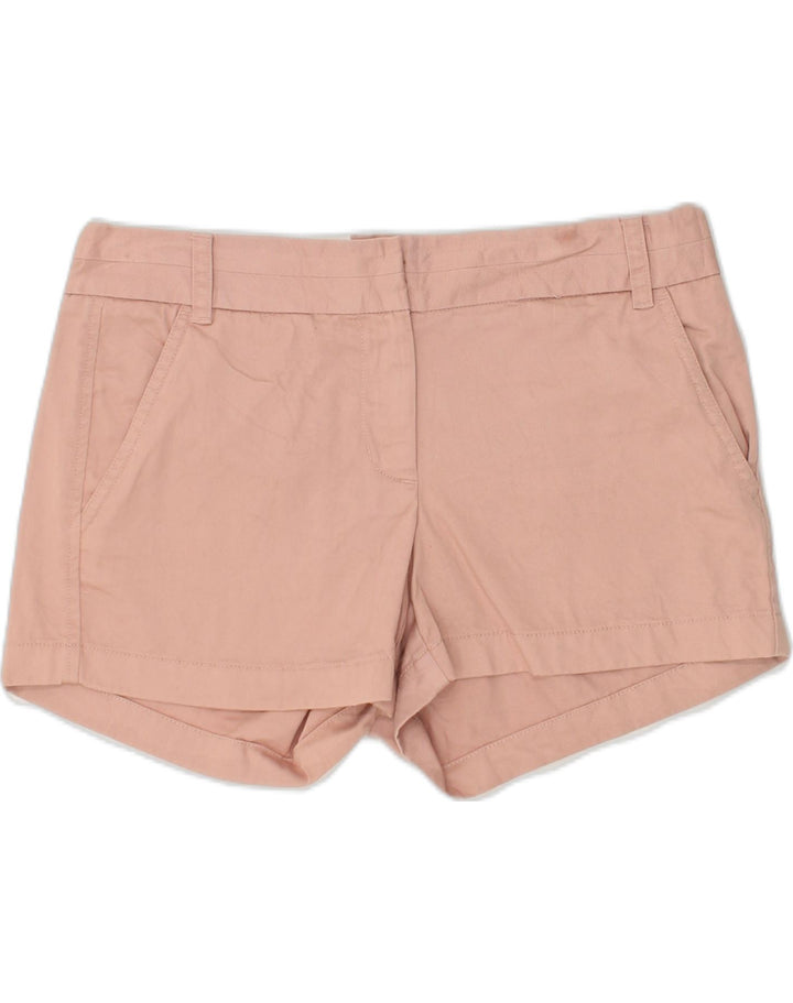 J. CREW Womens Low Waist Chino Shorts US 6 Medium W34 Pink Cotton | Vintage J. Crew | Thrift | Second-Hand J. Crew | Used Clothing | Messina Hembry 