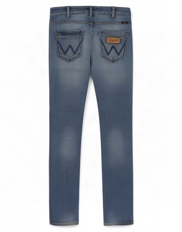 Мужские джинсы Wrangler Skanders Slim W32 L34, синие, хлопок