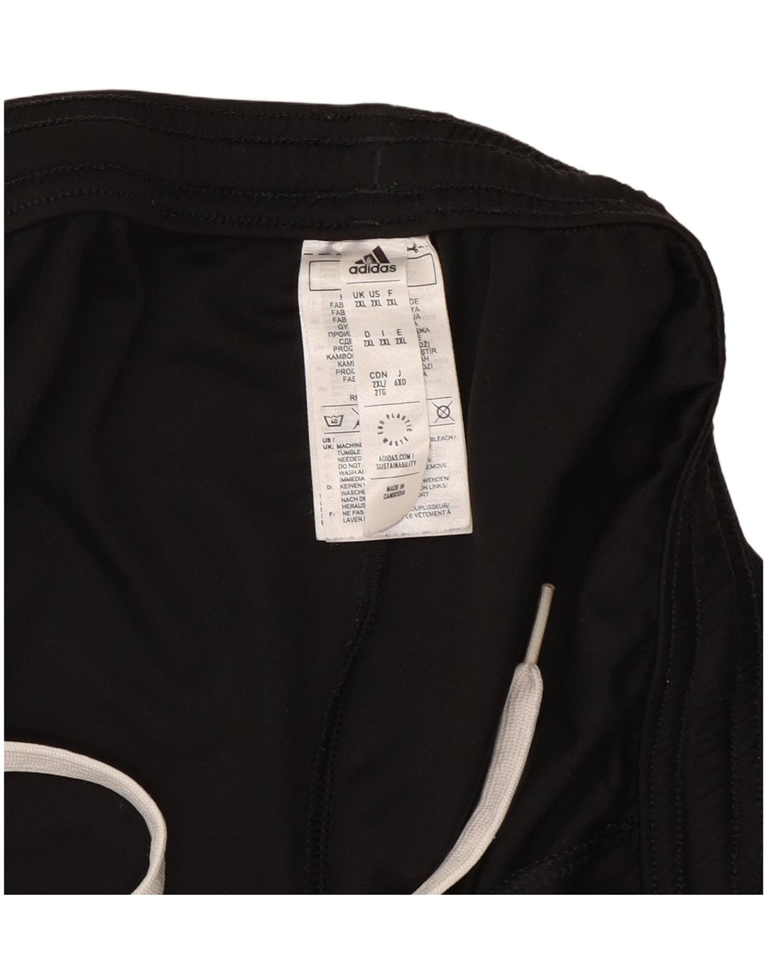 Мужские спортивные шорты Adidas Aeroready 2XL, черный полиэстер
