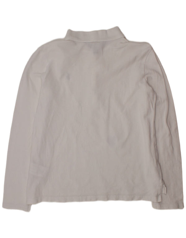 Рубашка-поло для девочек 12–13 лет POLO RALPH LAUREN, большое белое хлопковое сердце