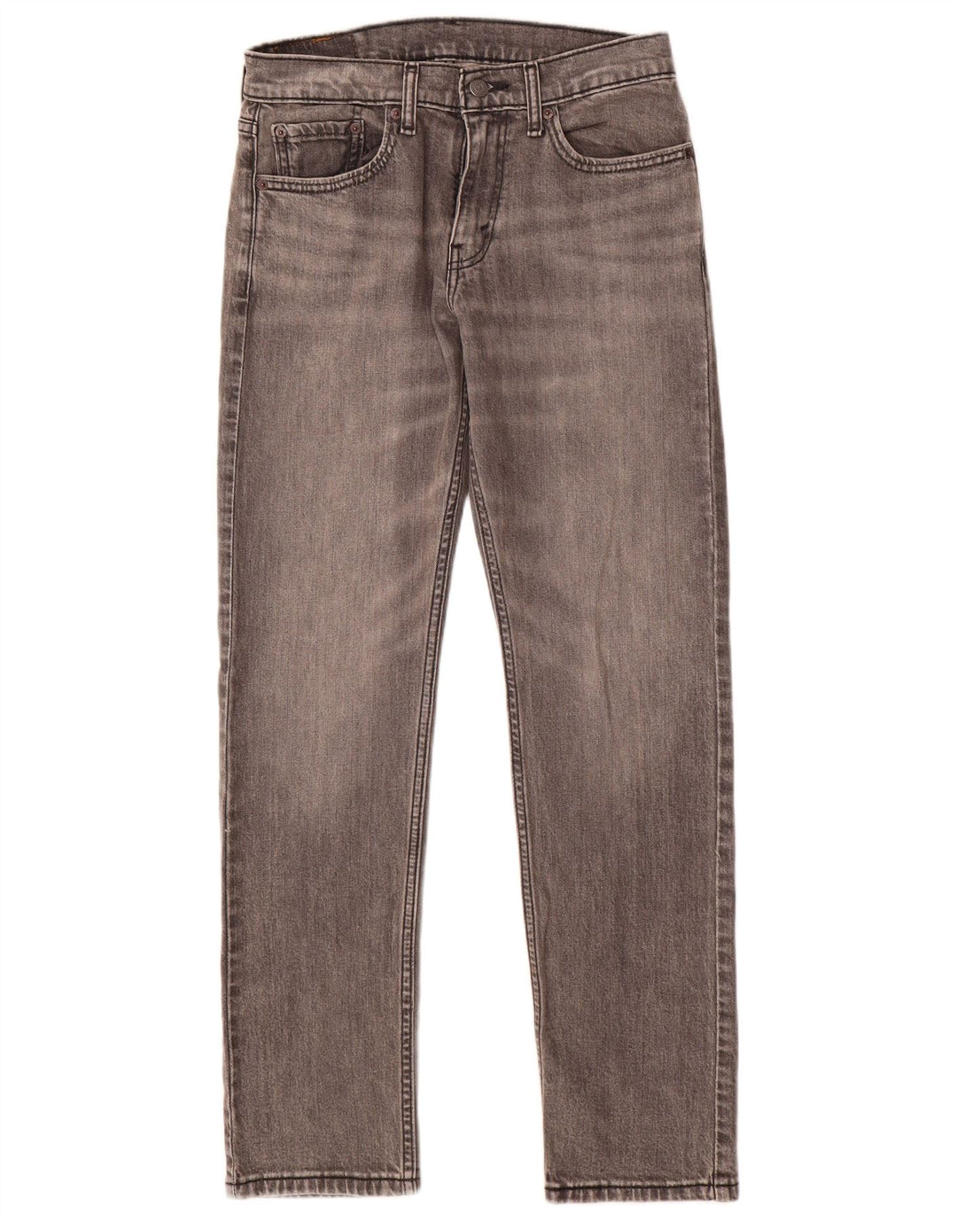 Мужские зауженные джинсы Levi's 502 W29 L32 Серый хлопок