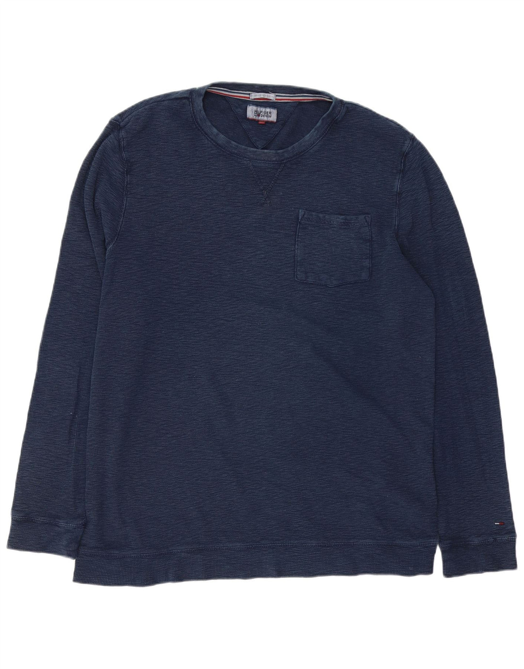 Мужской свитшот Tommy Hilfiger XL, темно-синий, хлопок