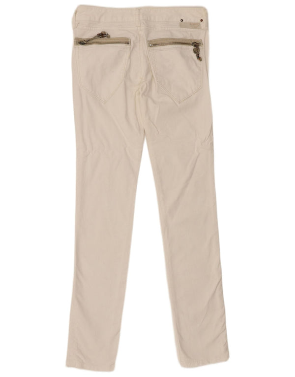 Джинсы Diesel Super Skinny для девочек 13–14 лет W28 L32, белый хлопок