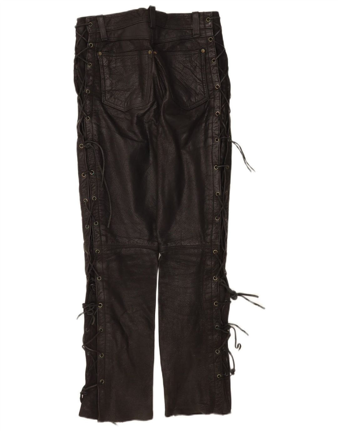 Женские кожаные брюки Modeka W28 L30 черные кожаные