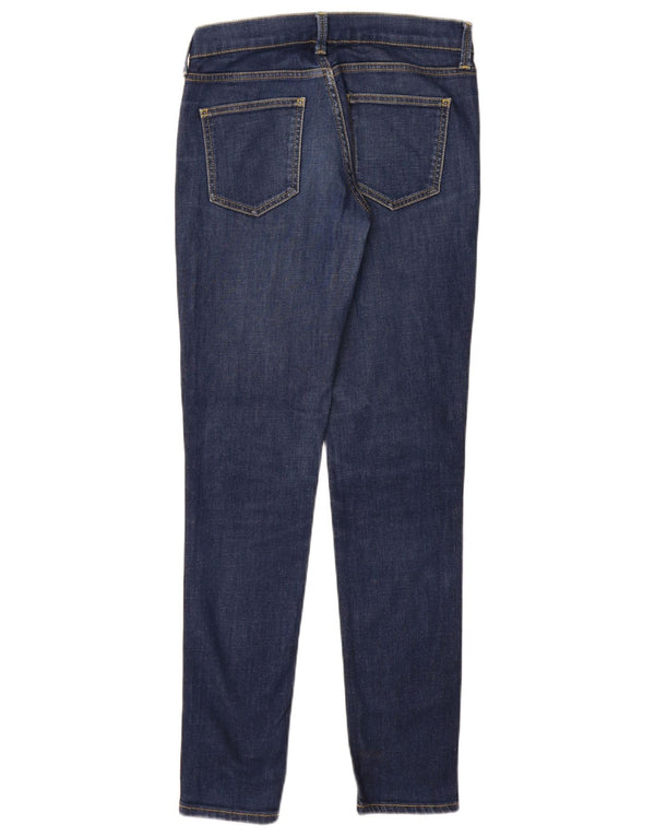 Женские джинсы скинни French Connection UK 10, маленькие, W26 L32, синий хлопок