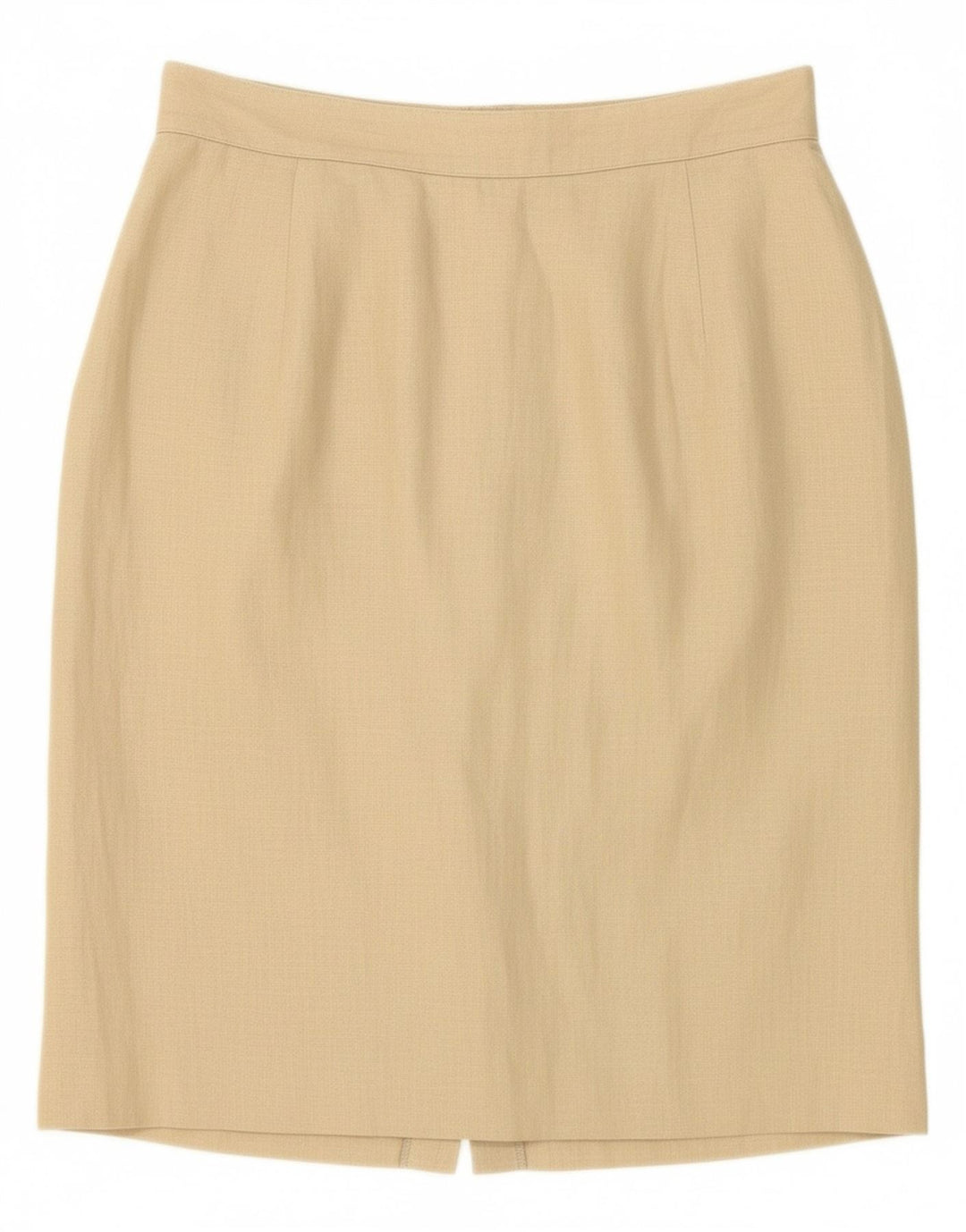 VINTAGE Womens Pencil Skirt IT 44 Medium W26  Beige