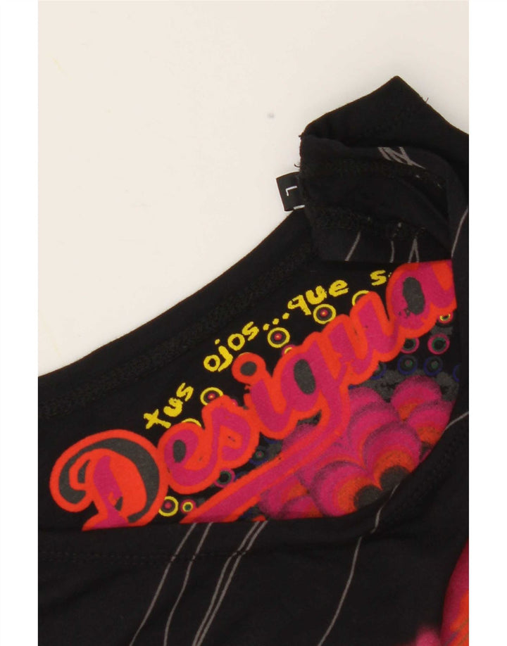 Женский жилет с рисунком Desigual UK 14, большой черный