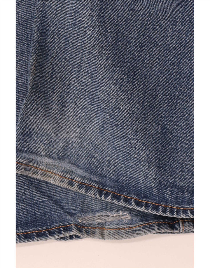 Мужские прямые джинсы Levi's 514 W36 L30 синие, хлопок