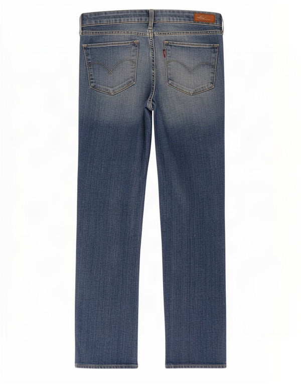 Женские прямые джинсы Levi's Demi Curve W27 L27, синий хлопок