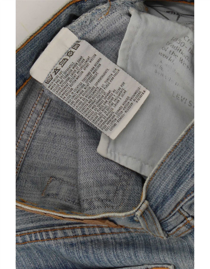 Женские прямые джинсы Levi's 595 W27 L32 синие, хлопок