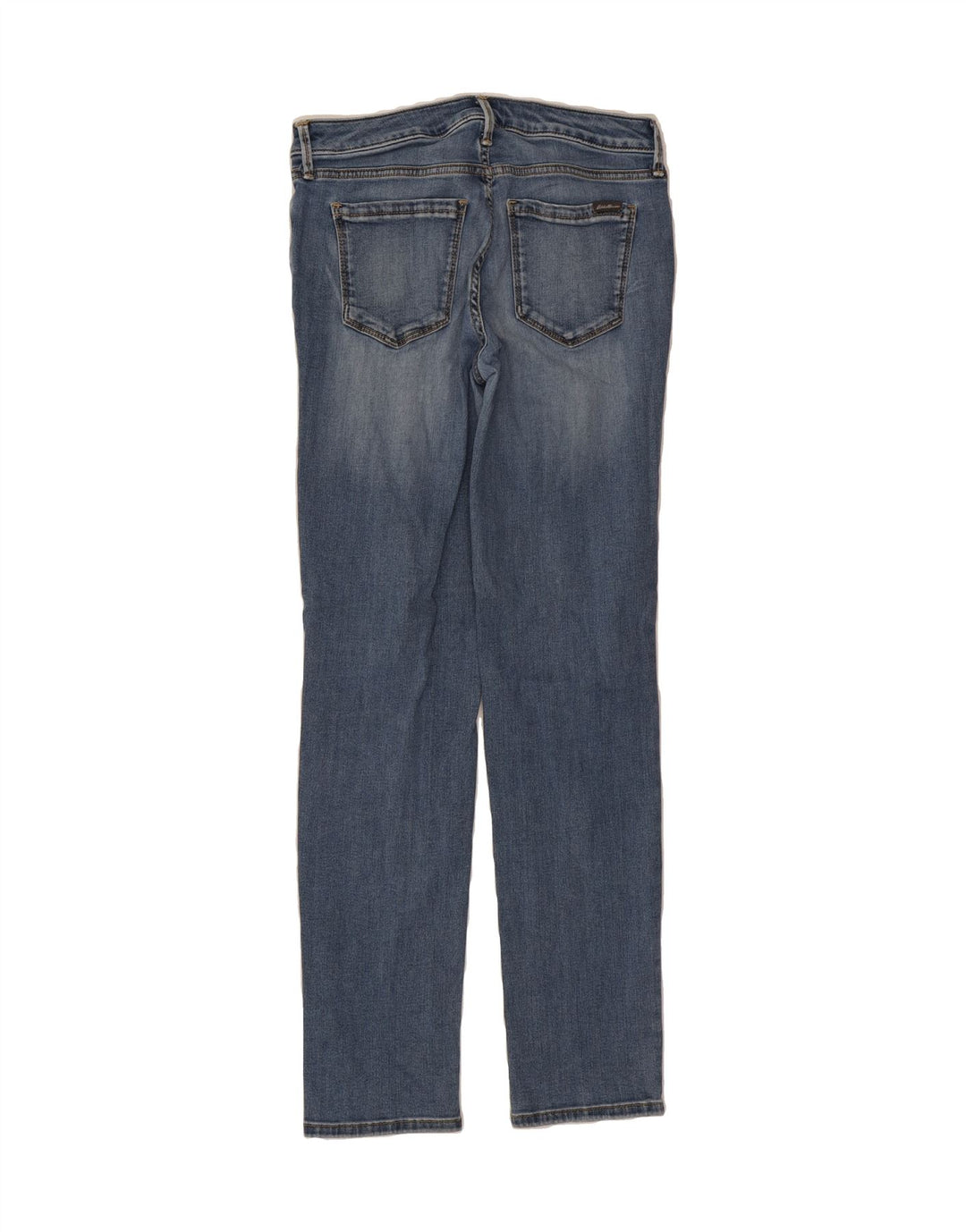 EDDIE BAUER Womens Slightly Curvy Straight Jeans US 4 Small W27 L29 Blue Vintage Eddie Bauer and Second-Hand Eddie Bauer from Messina Hembry 