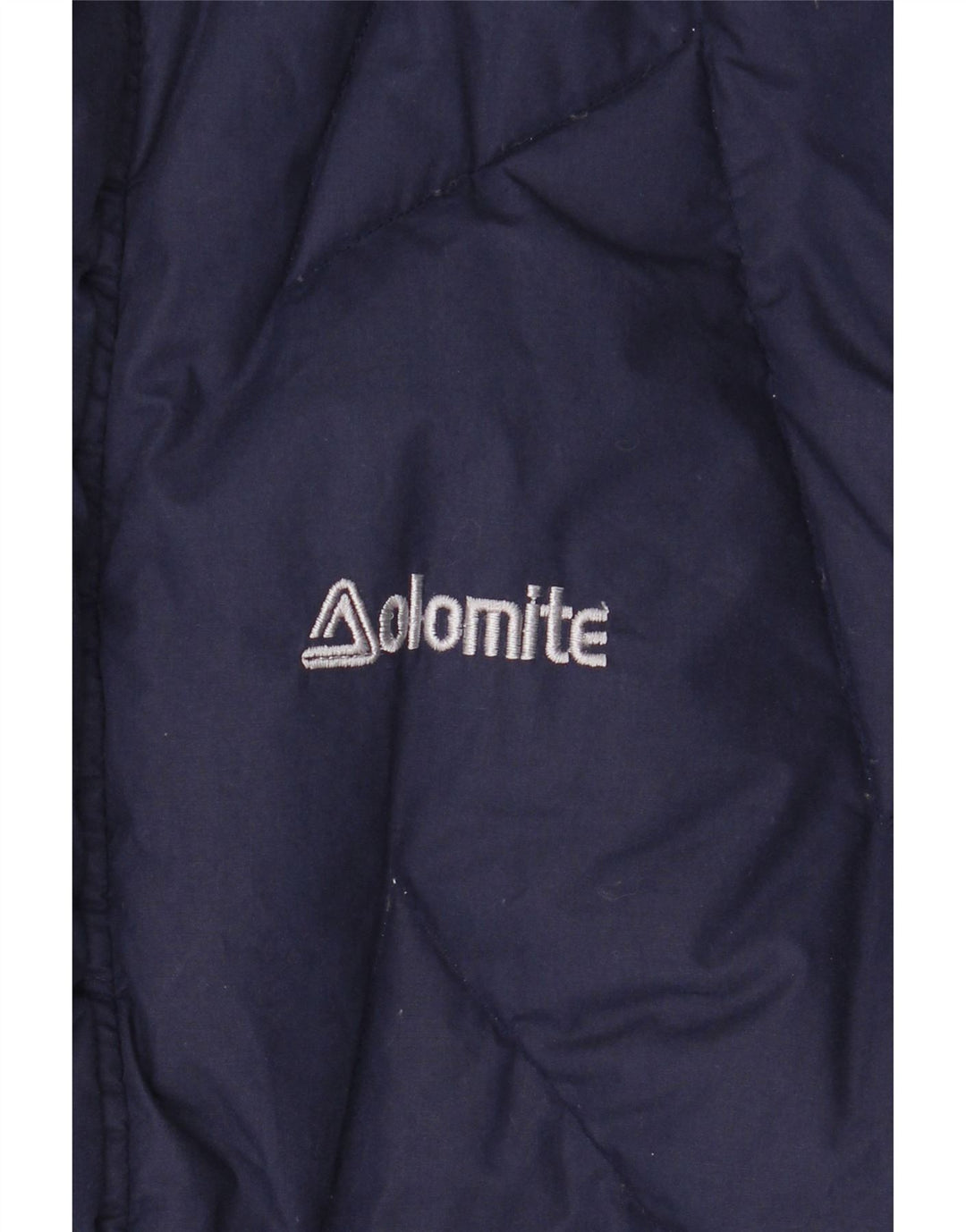 Мужская двусторонняя стеганая куртка Dolomite UK 38, средний темно-синий полиэстер