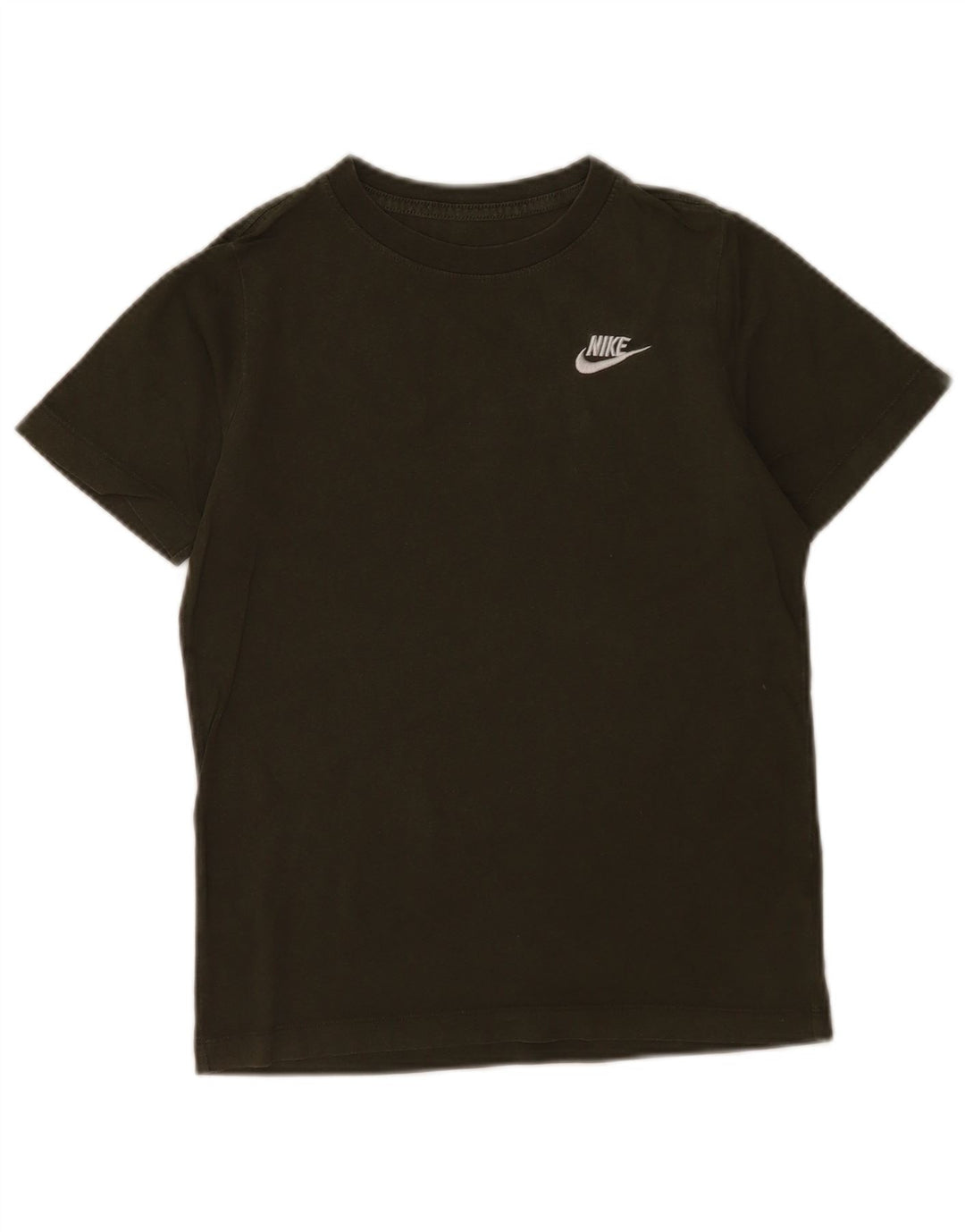 Футболка Nike для мальчиков, топ 10–11 лет, средний цвет хаки
