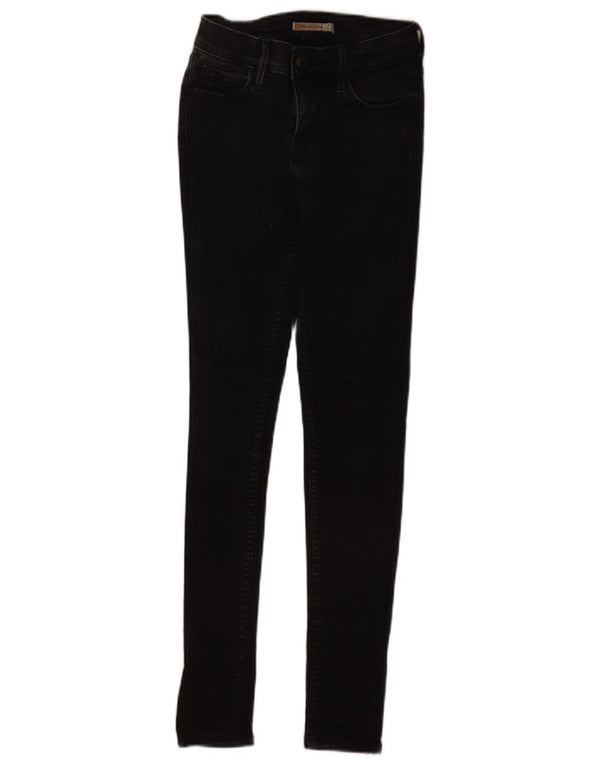 Женские джинсы Levi's 710 Super Skinny W25 L30, черный хлопок