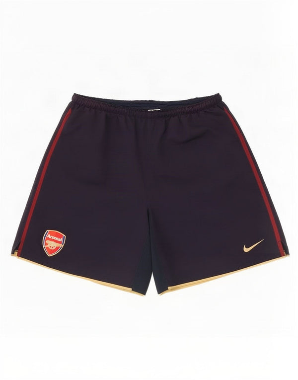 Nike Mens Arsenal Sport Shorts XL Navy Blue Polyester