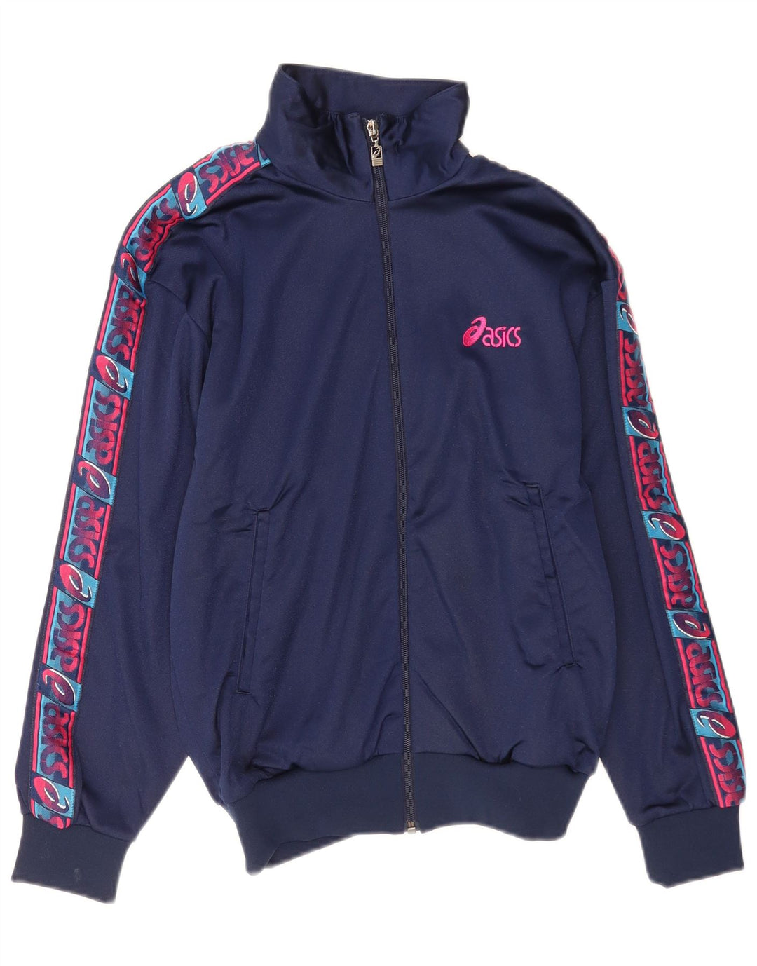 Женский спортивный костюм Asics с графическим рисунком IT 42 Medium Navy Blue Полиамид