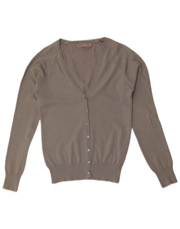 Женский кардиган Zara UK 6 XS, серый хлопок