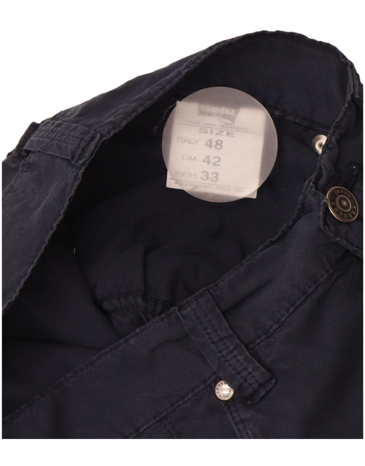 CARRERA Мужские прямые повседневные брюки IT 48 Medium W30 L33 Темно-синие