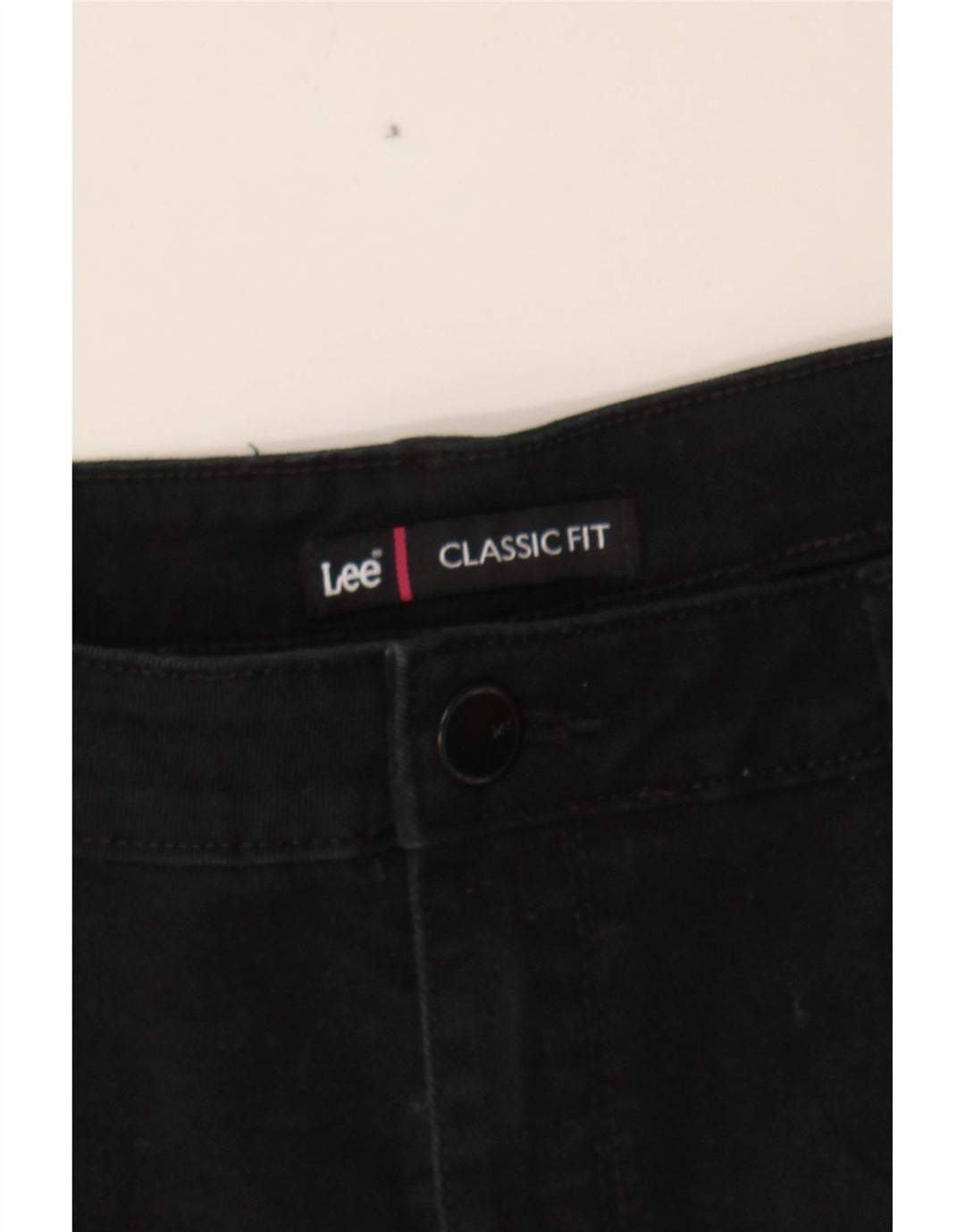 LEE Womens Denim Shorts US 14 XL W34  Black Cotton Vintage Lee and Second-Hand Lee from Messina Hembry 