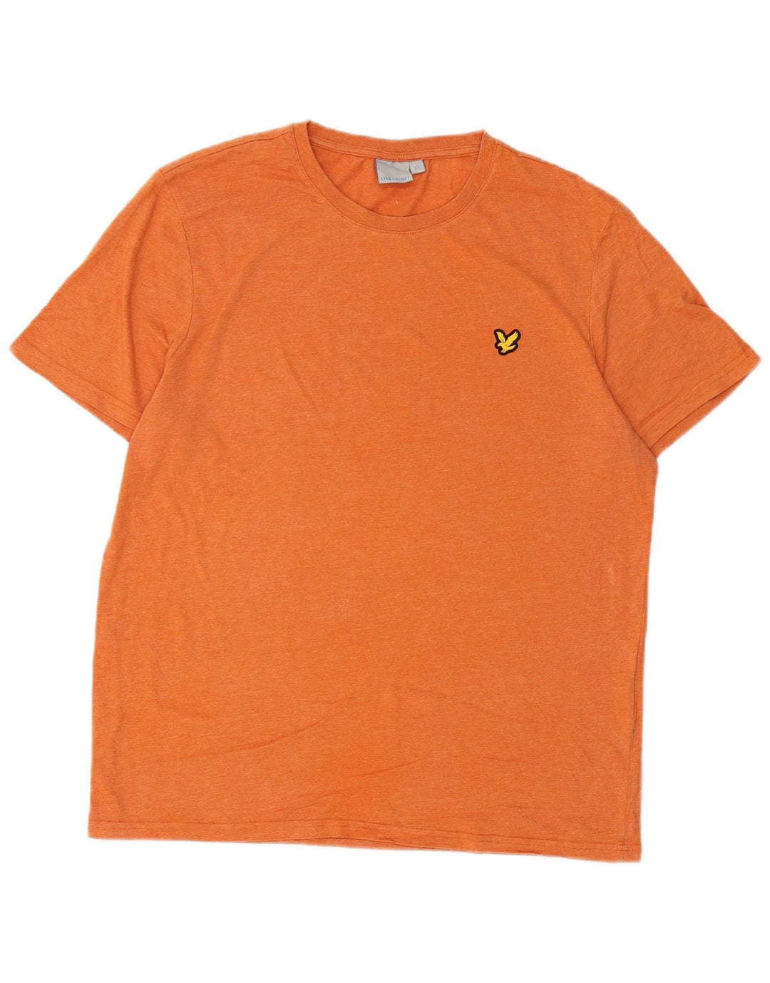 Мужская футболка LYLE & SCOTT Top XL оранжевого цвета из полиэстера