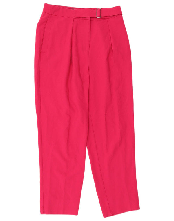 Женские брюки чинос Topshop UK 10, маленькие W28 L25, розовый полиэстер